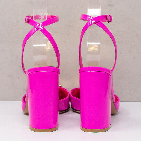 Valentino Garavani Pink Solo Maxi Stud Heels Size 36.5 (6.5 US) - Picture 6 of 7